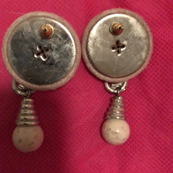 Light pink suede in silvertone - Picture 2 of 2